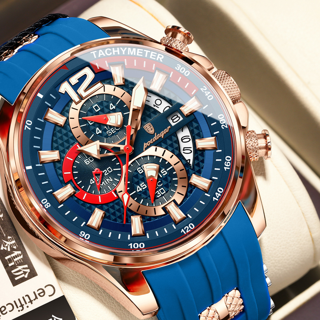U.M | Fashionable Sports Men's Watches, Waterproof Quartz Watches