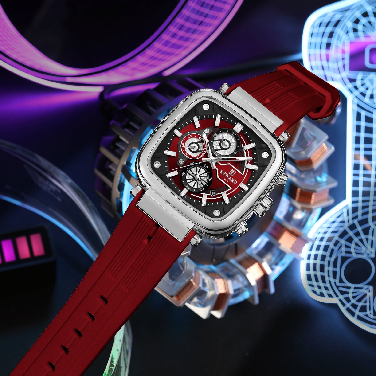 U.M | Bold Contrast Men's Wristwatch