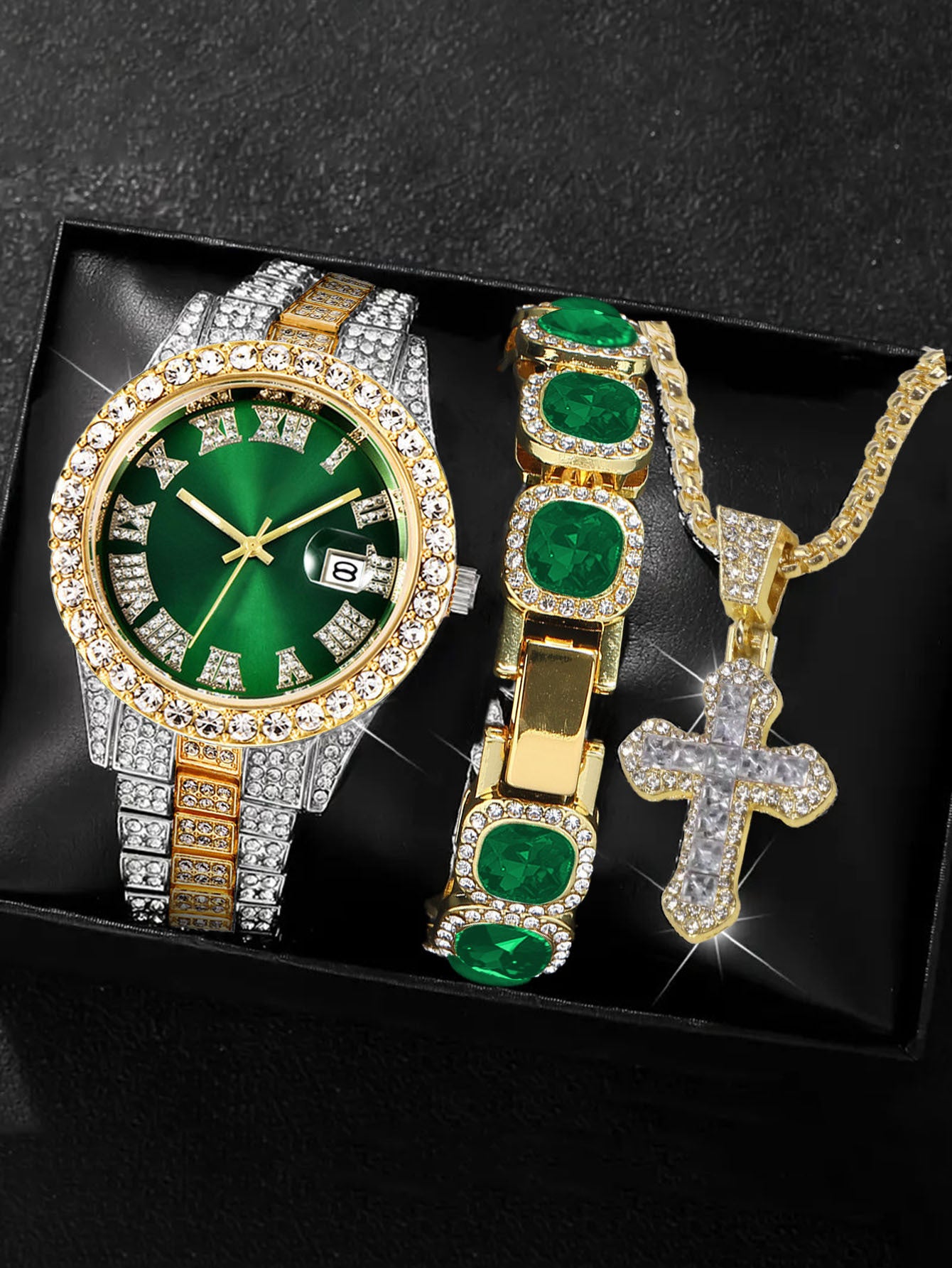 U.M | Diamond-Encrusted Quartz Watches