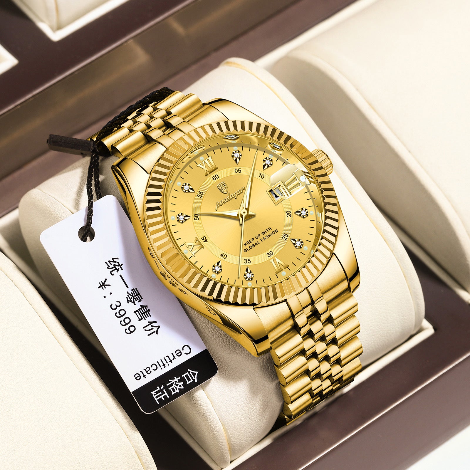 U.M | Swiss-Inspired Stainless Steel Men's Watch