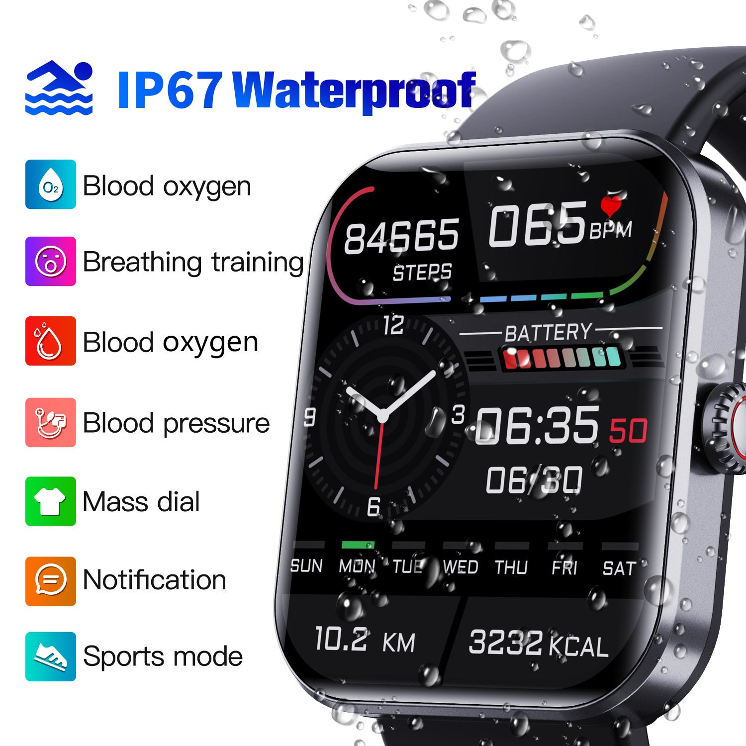 U.M | Slim Smart Wristwatch