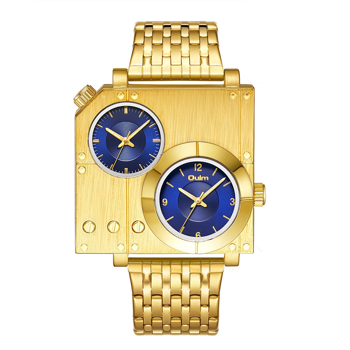 U.M | Square-shaped casual dual watches