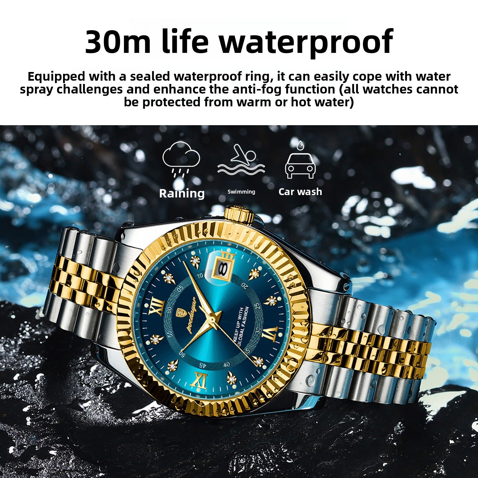U.M | Swiss-Inspired Stainless Steel Men's Watch