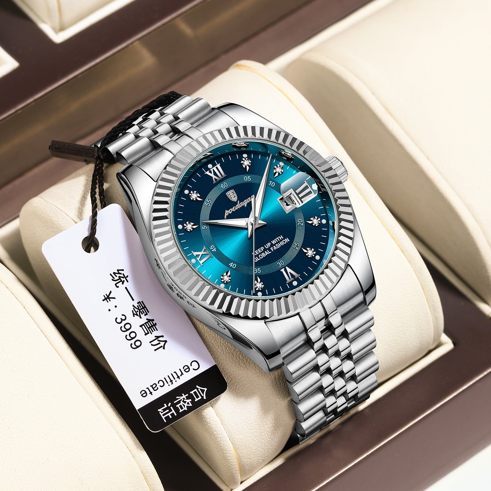 U.M | Swiss-Inspired Stainless Steel Men's Watch