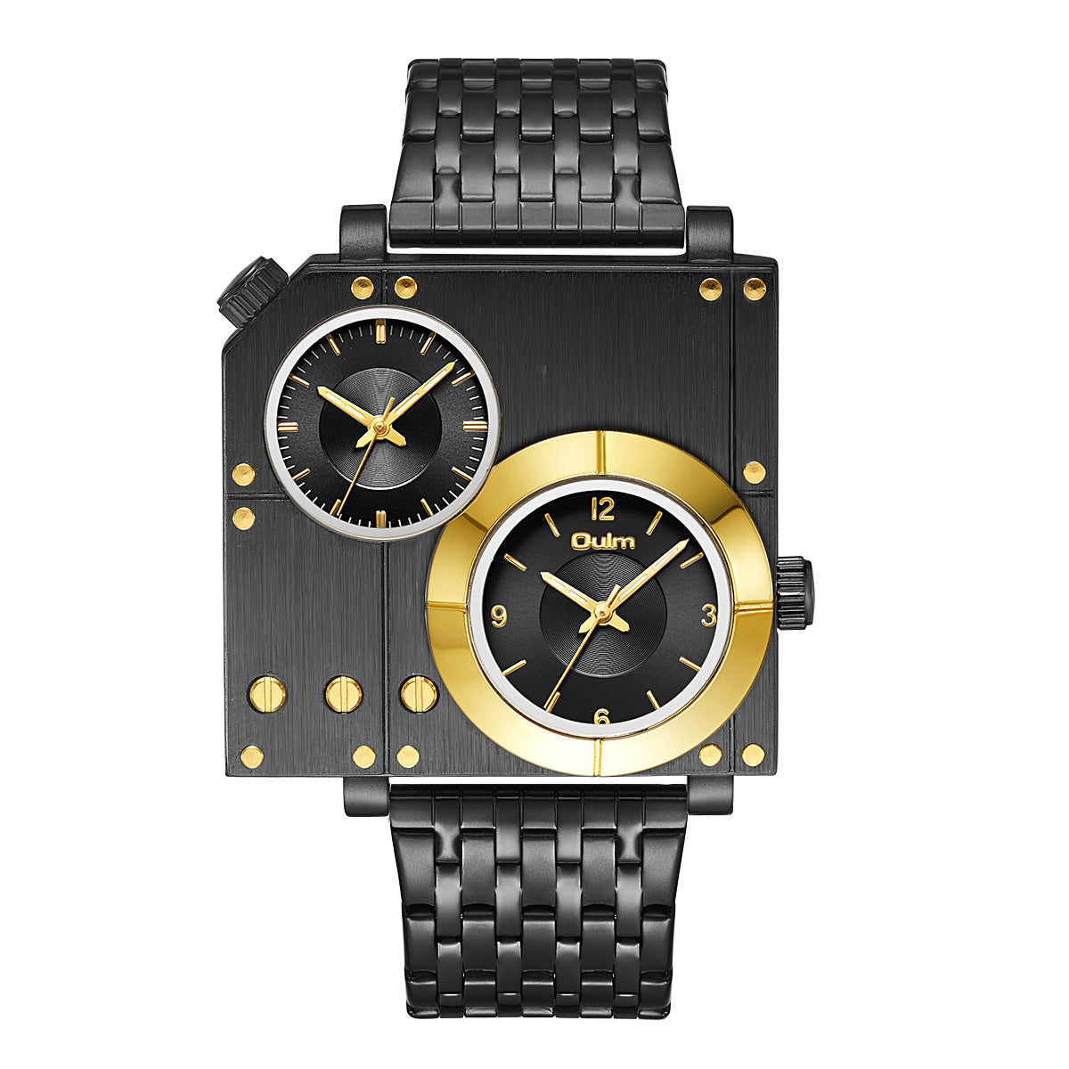 U.M | Square-shaped casual dual watches
