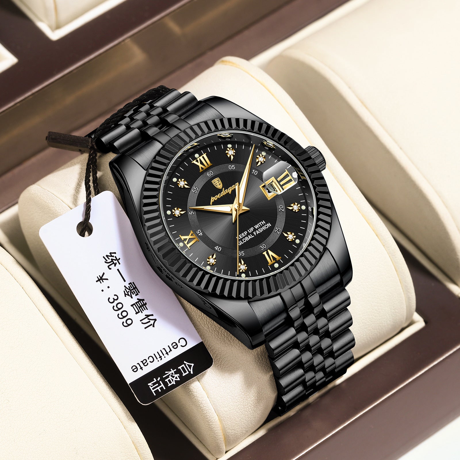 U.M | Swiss-Inspired Stainless Steel Men's Watch