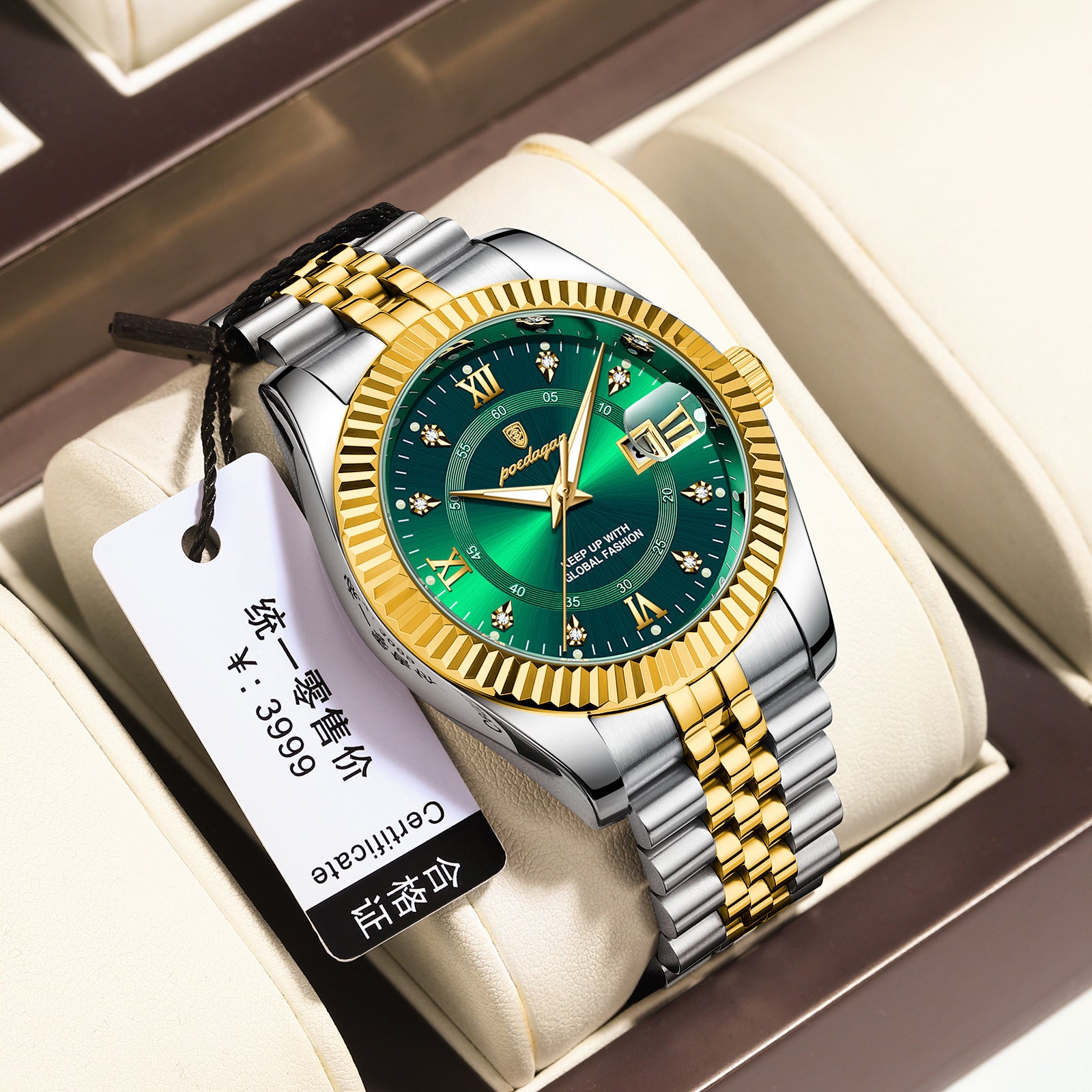U.M | Swiss-Inspired Stainless Steel Men's Watch