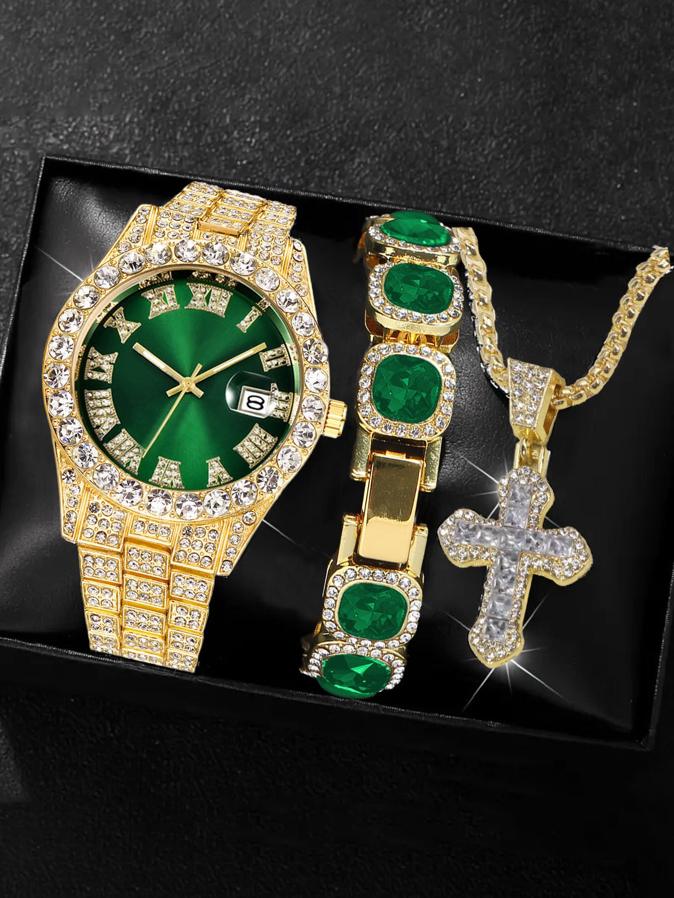U.M | Diamond-Encrusted Quartz Watches