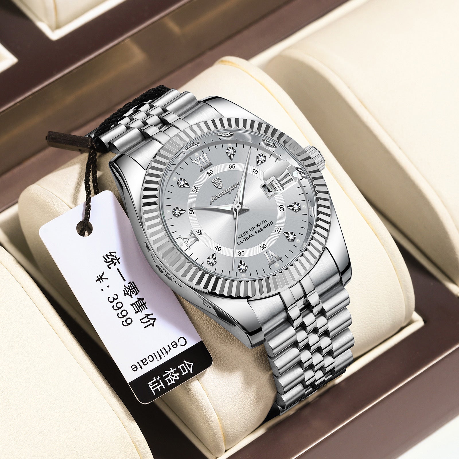 U.M | Swiss-Inspired Stainless Steel Men's Watch