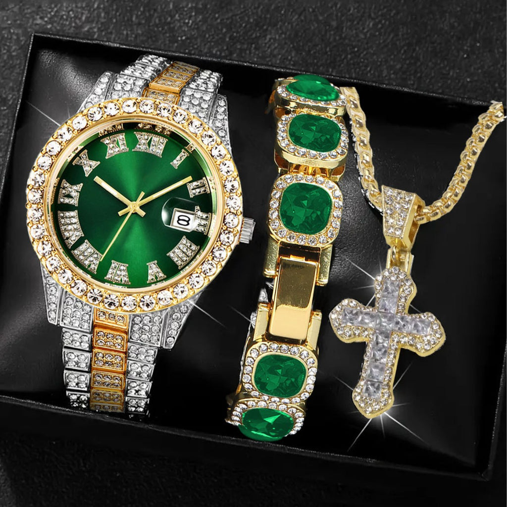 U.M | Diamond-Encrusted Quartz Watches