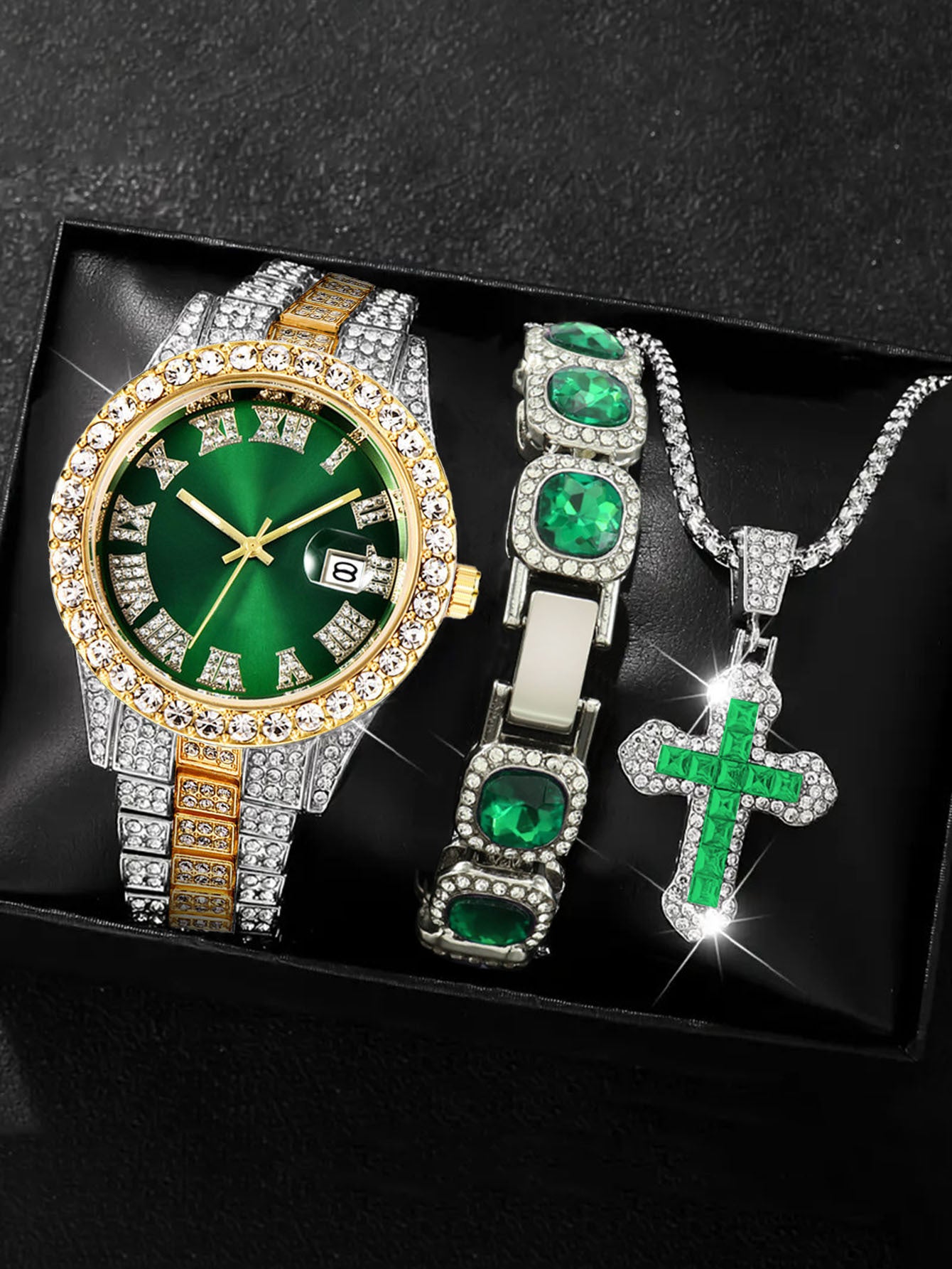 U.M | Diamond-Encrusted Quartz Watches
