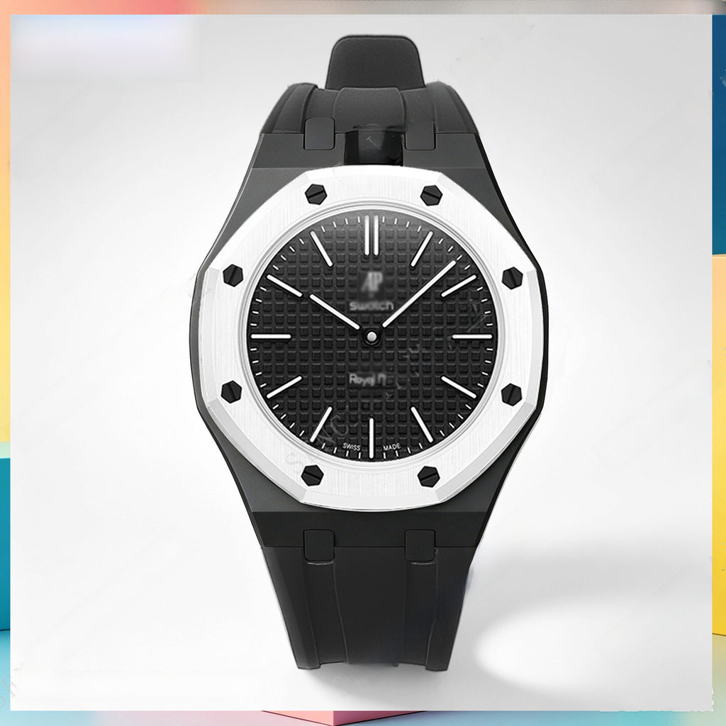 U.M | Modified AP Collaboration Swatch Watch Strap Bio-Ceramic