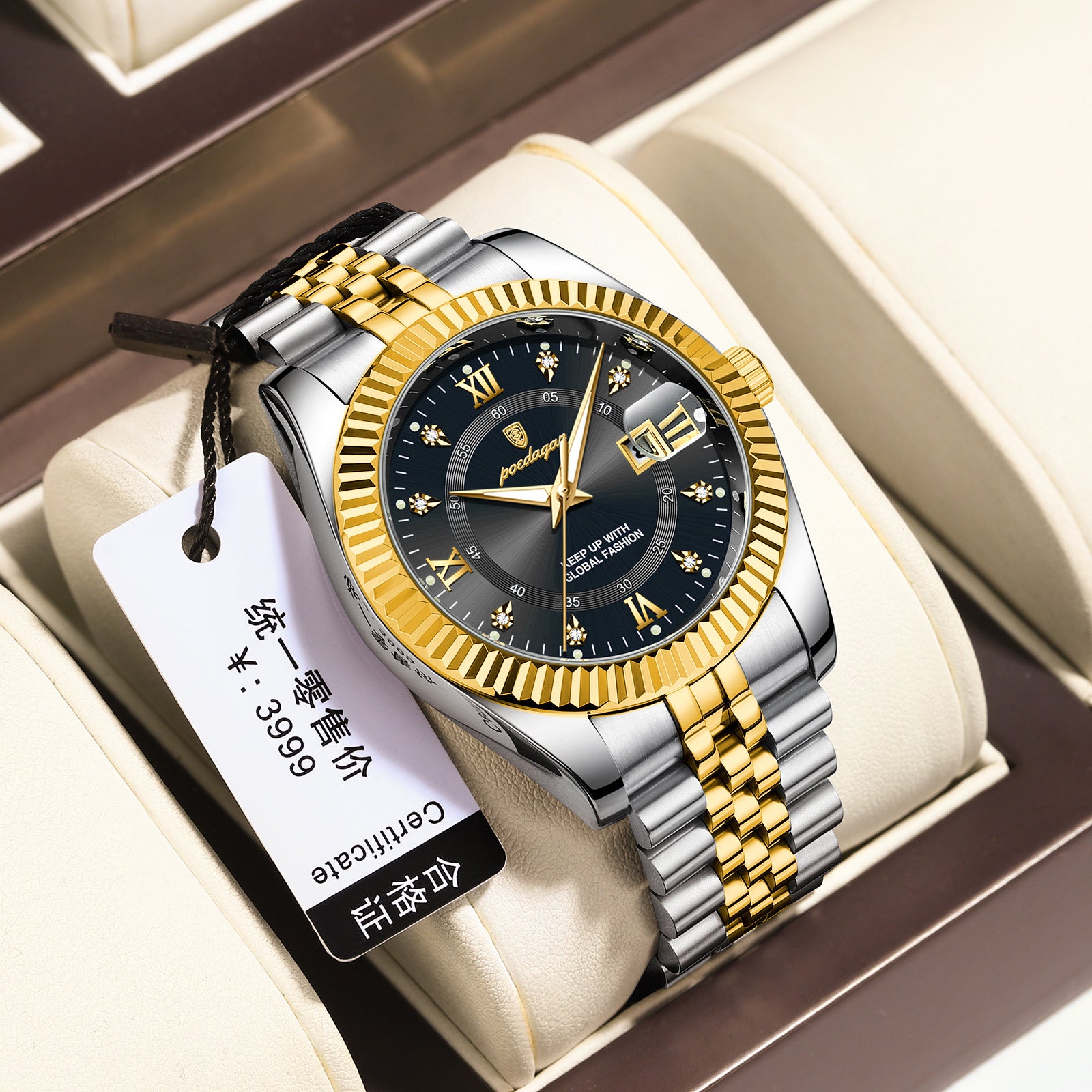 U.M | Swiss-Inspired Stainless Steel Men's Watch