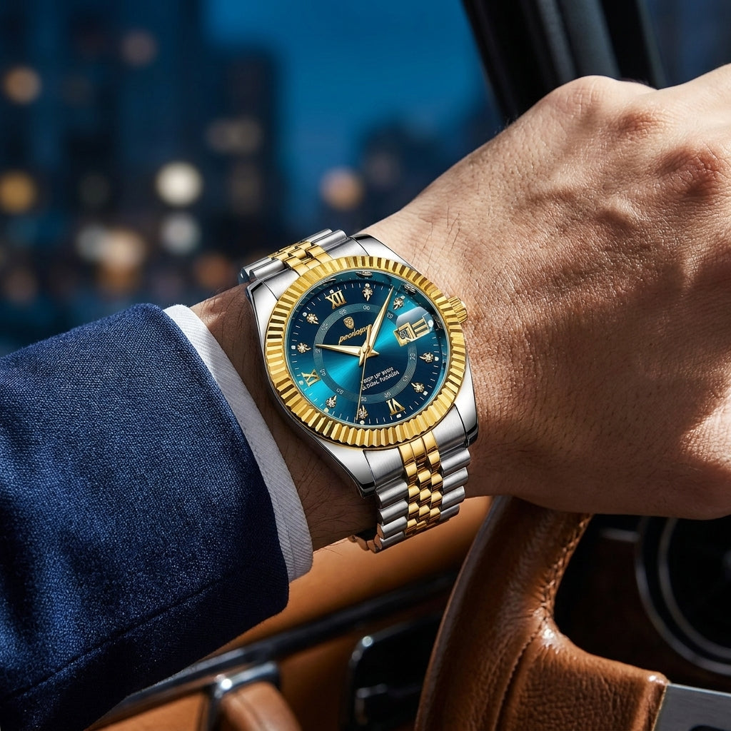 U.M | Swiss-Inspired Stainless Steel Men's Watch