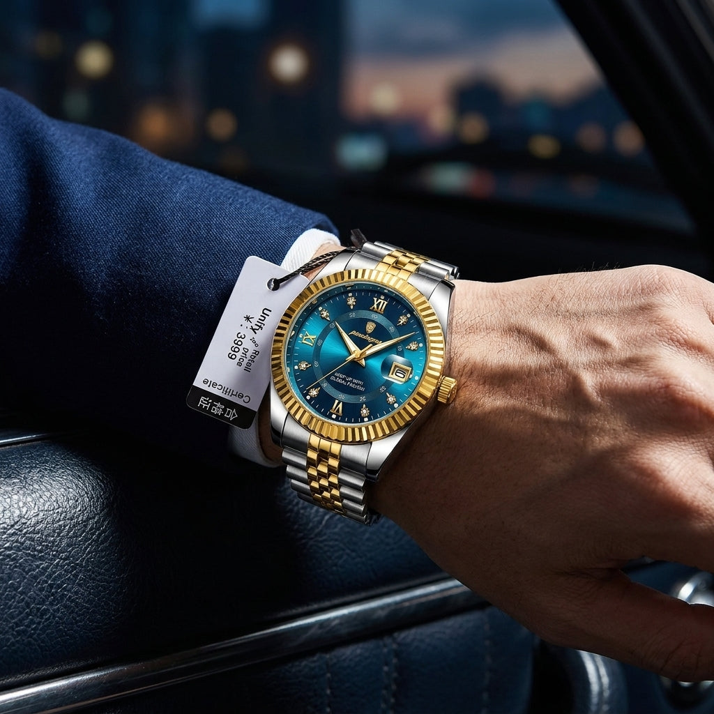 U.M | Swiss-Inspired Stainless Steel Men's Watch