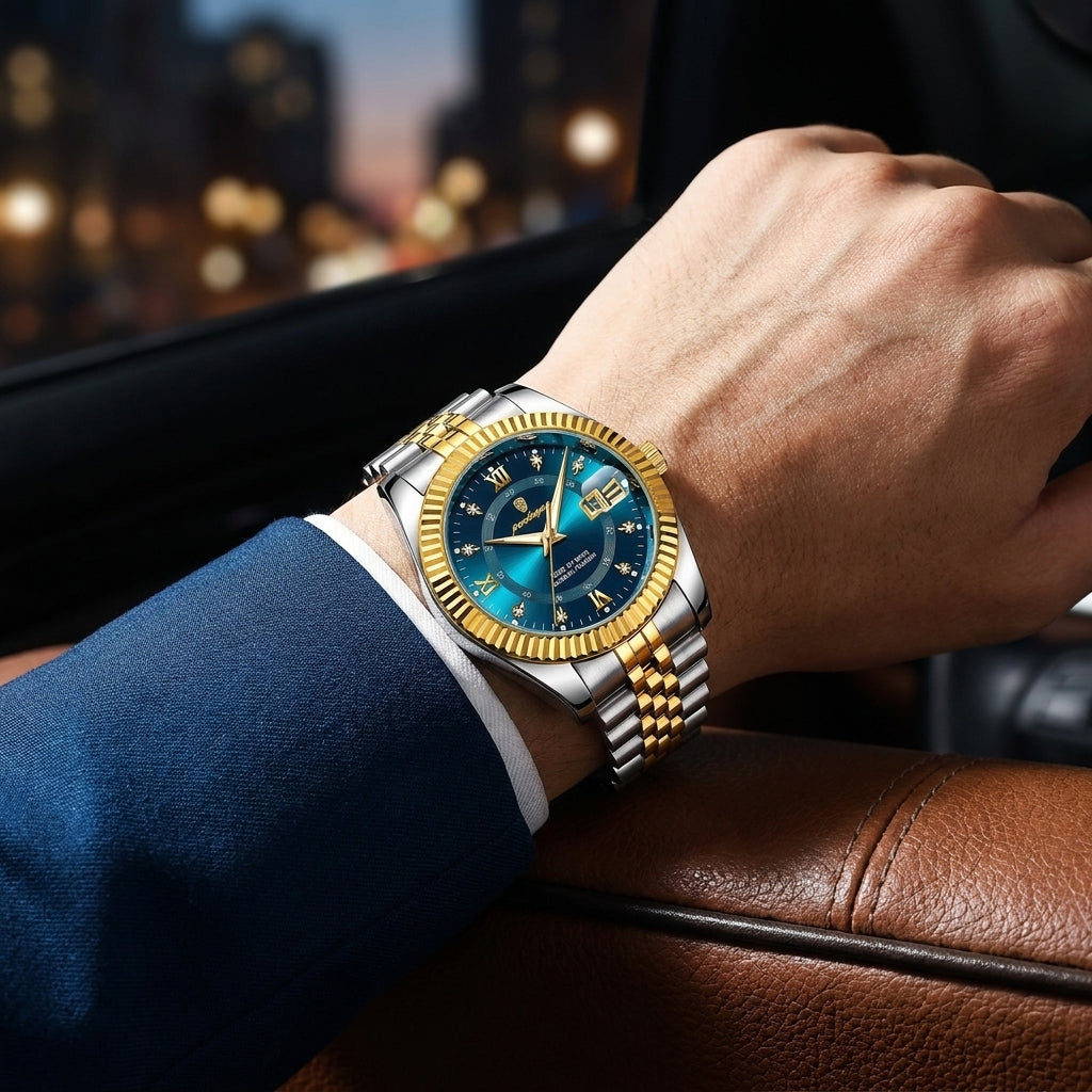U.M | Swiss-Inspired Stainless Steel Men's Watch